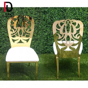 Wholesale Price China Stainless Steel Hotel Chair -
 Wedding Dahlia stainless steel dining chair – Dominate