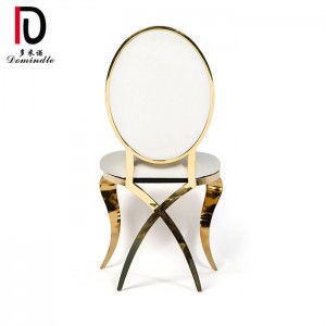 Stainless steel Annabelle dining chair