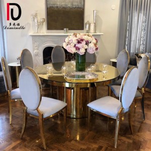 Modern wedding furniture round dining table