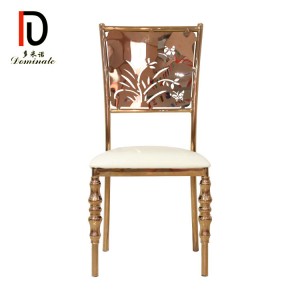 Orchid dining event chair for wedding
