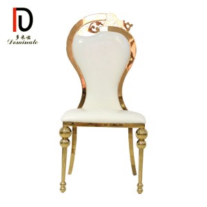 High Quality Wedding And Event Chair -
 4. Swan stainless steel wedding dining chair – Dominate