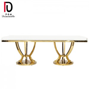 New design wedding furniture dining table