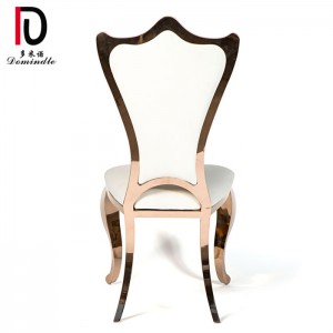 Florence wedding gold stainless steel chair