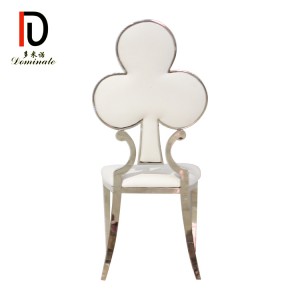 Wholesale Price China Stainless Steel Hotel Chair -
 Stainless steel blossom event dining chair – Dominate