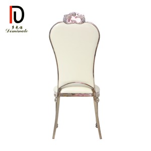 Imperial stainless steel wedding chair