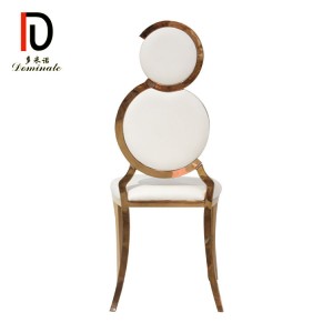 Otto gold event dining chair