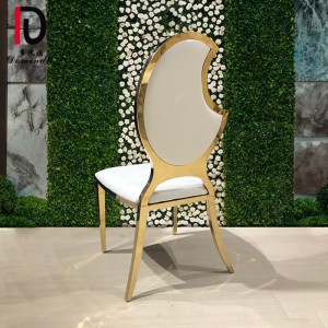 Chinese wholesale Event Wedding Chair -
 Stainless steel modern Apple dining chair – Dominate