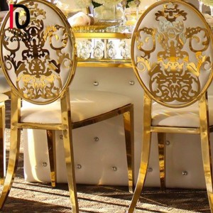 Imperial gold dining chair for wedding
