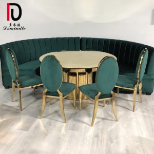 Modern furniture pernikahan meja makan bundar