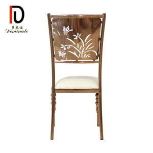 Orchid dining event chair for wedding