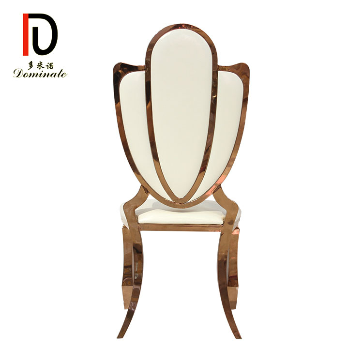 OEM Supply Luxury Dining Chair - Cactus gold dining wedding chair – Dominate