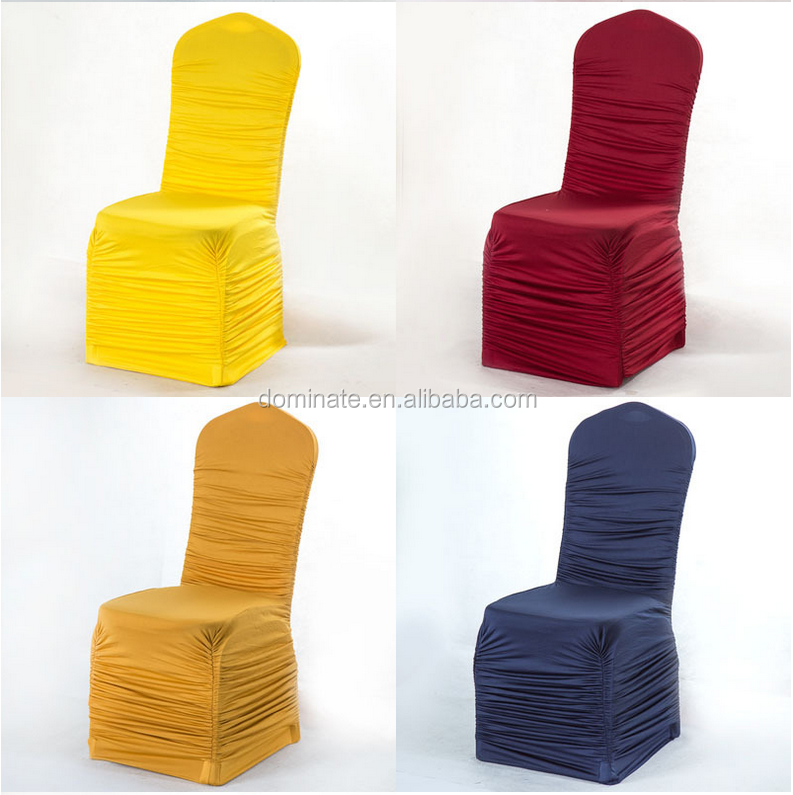 Wholesale China latest popular royal stainless steel  wedding  spandex  chair cover