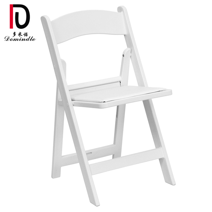 Wholesale Luxury Wedding Event Chair – Factory Direct Resin white folding rental chairs For events – Dominate detail pictures