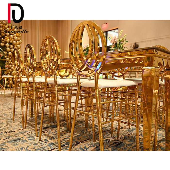 2019 new design stainless steel gold bar chair party bar stool