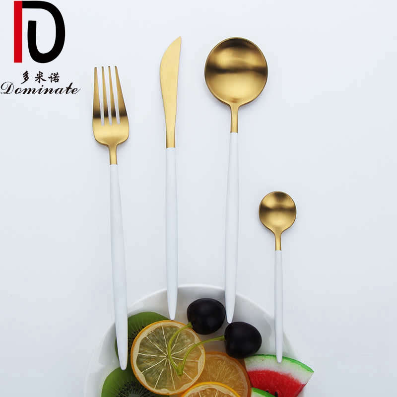 Hot Sales New Design Tableware Set Knife Fork And Spoon Stainless Steel Flatware Sets For Wedding Featured Image