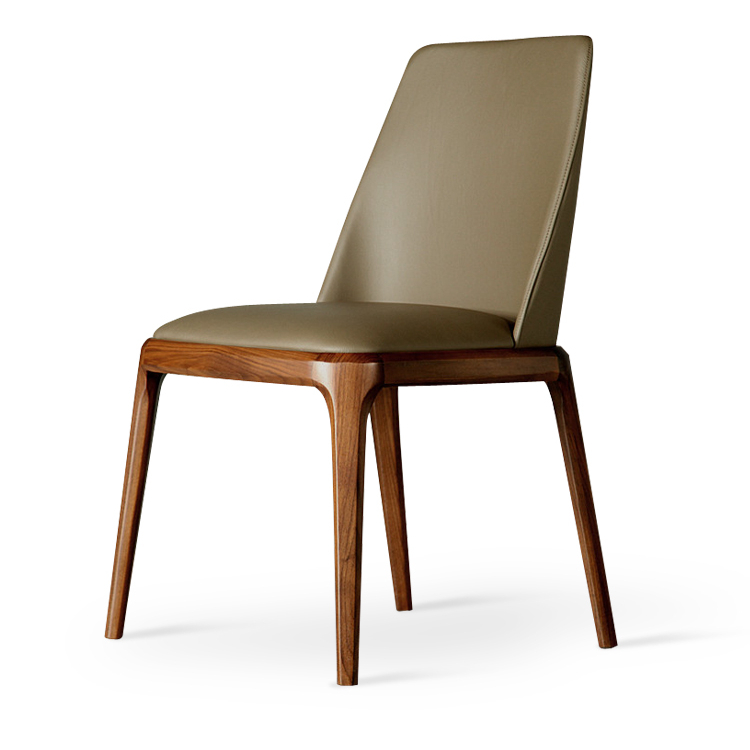 Solid wood dining chair