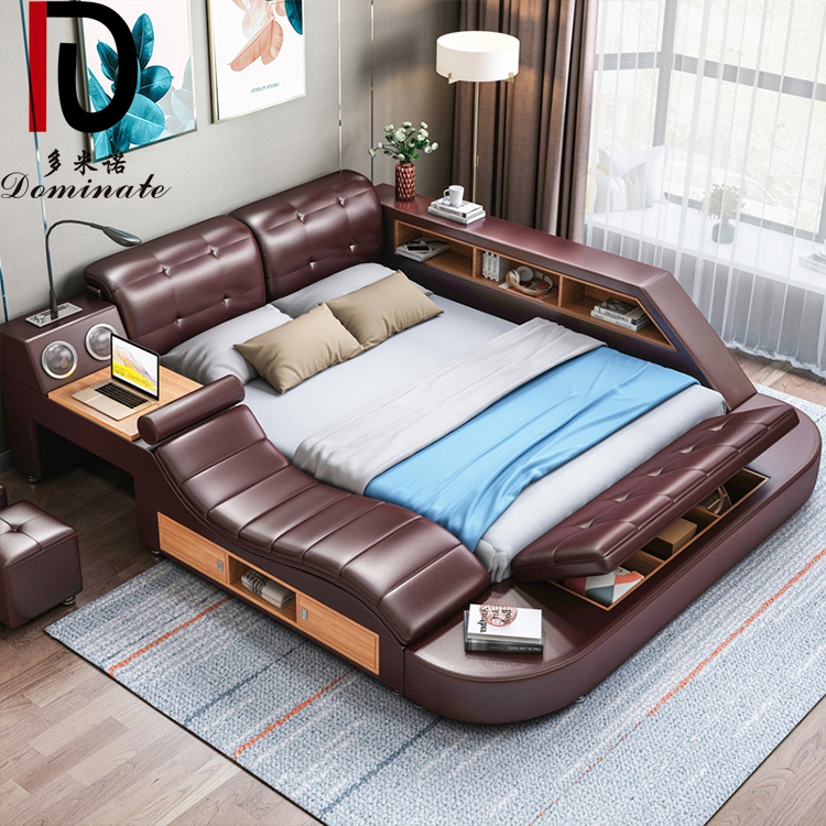 Good quality Sofa From China – Modern Bed with Storage Massage Functions Multifunctional With Storage Home Bedroom – Dominate