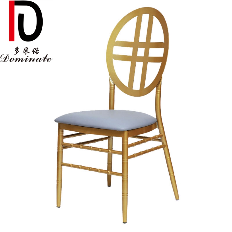 Hot Selling Banquet Wedding Metal Frame Stackable Round Back Pattern Chairs High Quality Phoenix Chairs
