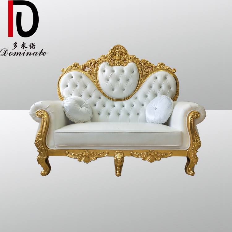 Good quality Sofa From China – Wedding Sofa Chairs Furniture Decor Heart Shape Double Seaters for Bride and Groom – Dominate