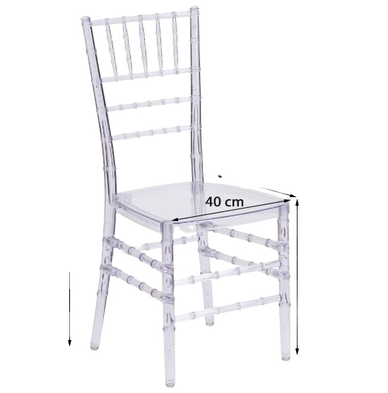 China Gold Stacking Wedding Chair –  clear crystal plastic acrylic resin tiffany chiavari wedding chair – Dominate