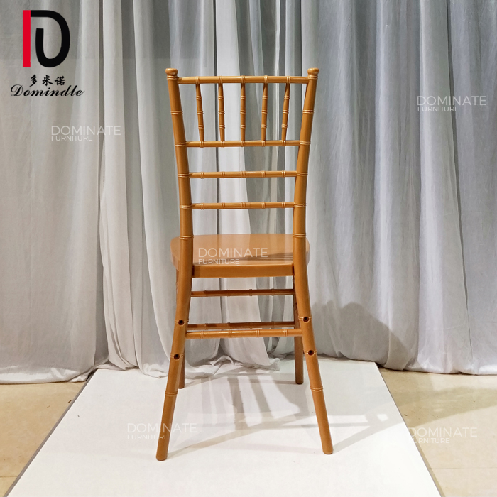 OEM Stackable Stainless Steel Wedding Chair – Stackable Gold Color Plastic Banquet Wedding Tiffany Chair For Rental – Dominate detail pictures