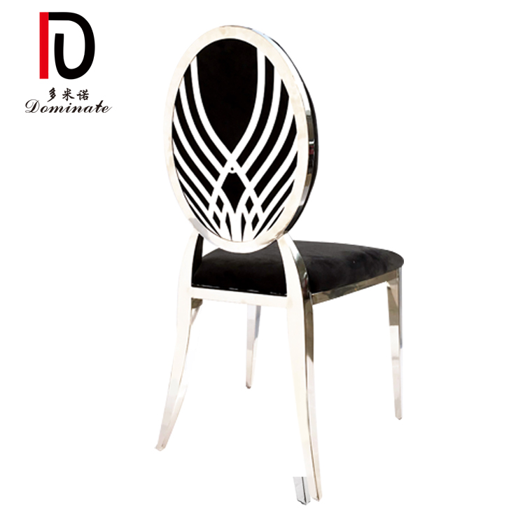 2020 Dominate modern event furniture stainless steel wholesale wedding chairs
