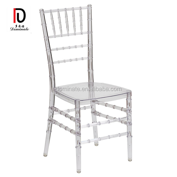 OEM Stackabke Banquet Wedding Chair –  Factory cheap wedding used PC Tiffany chair – Dominate