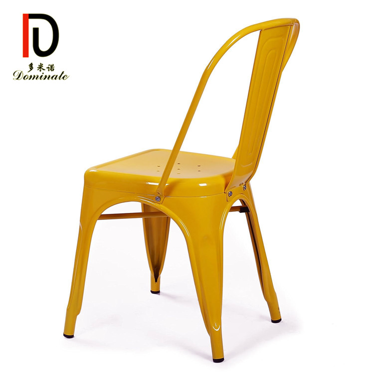 China Hotel Stackable Wedding Event Chair –  China Manufacturer Metal Chair Vintage Metal Chairs For Restaurant – Dominate