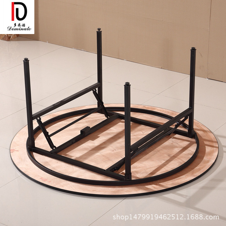 Good quality Tables From China – 18mm Plywood fireproof Banquet Round Durable foldable picnic Table – Dominate