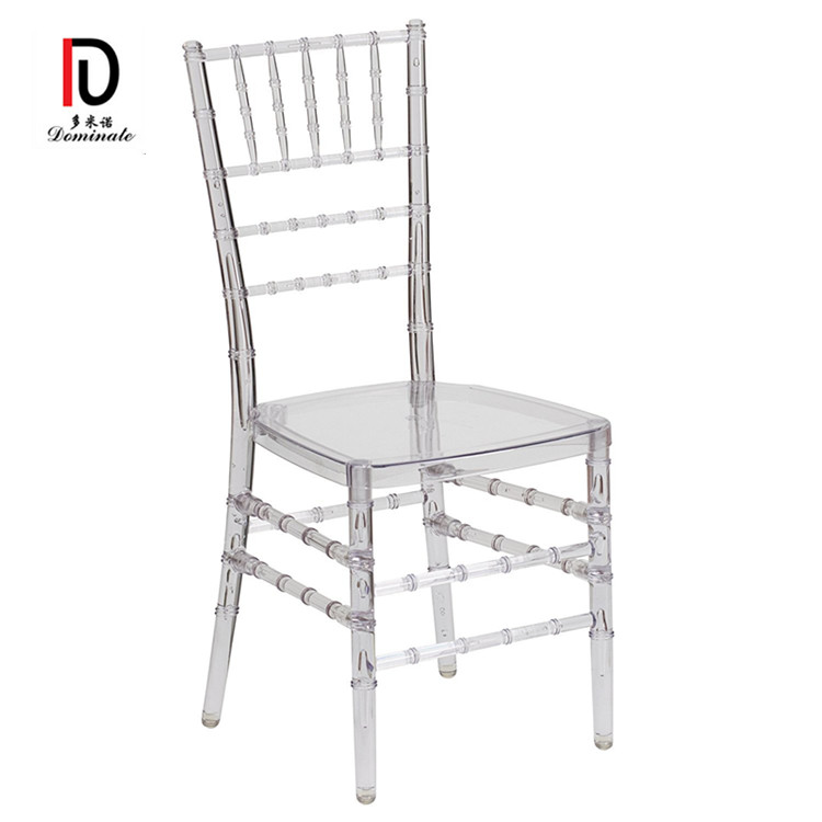 Shunde Transparent Clear Resin Plastic Tiffany Chairs
