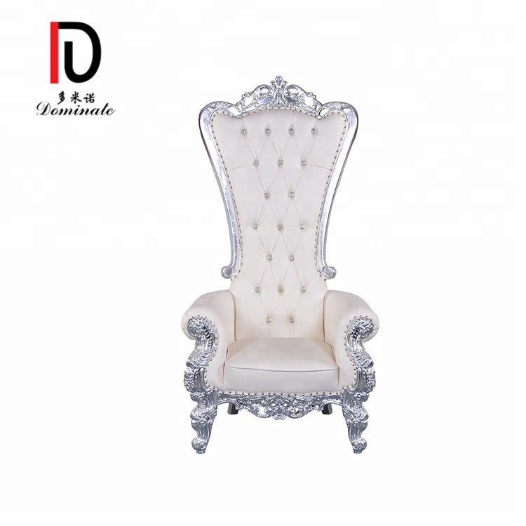 Good quality Sofa From China – Luxury High Back Golden King Throne Chair – Dominate