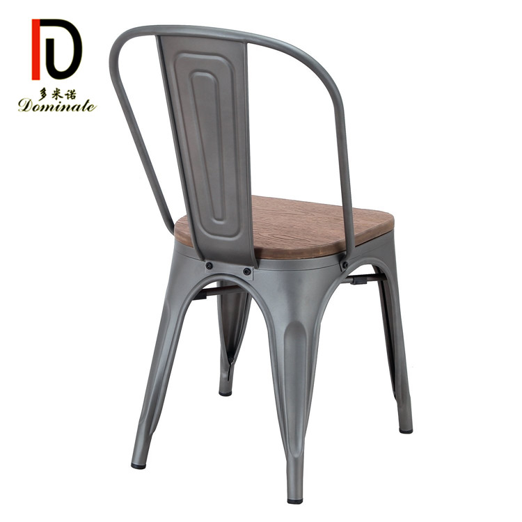 Wholesale Luxury Banquet Chair –  Antique stackable dining thonet metal bentwood chair – Dominate