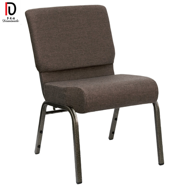 OEM Hotel Banquet Chair –  Cheap Stacking Metal Church Chair – Dominate