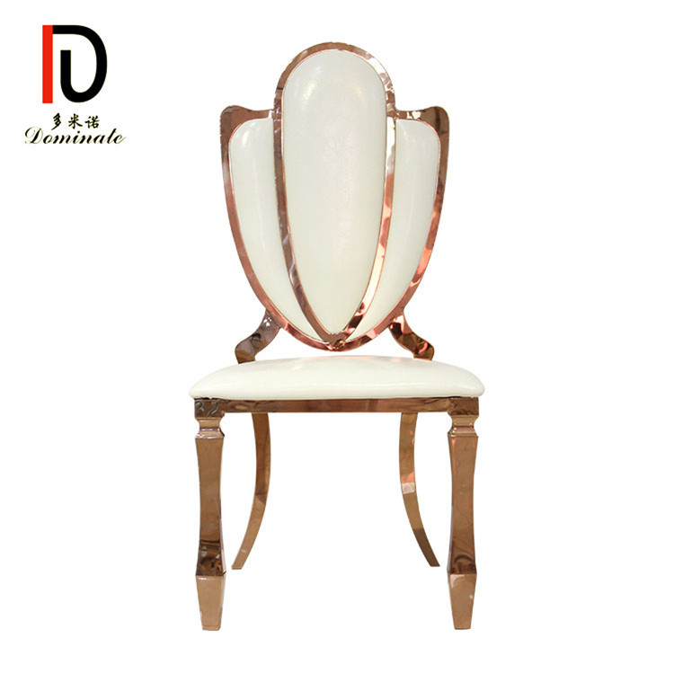 Wholesale Gold Metal Dining Chair –  Top Quality Luxury Furniture Restaurant Gold Dinning Chair – Dominate