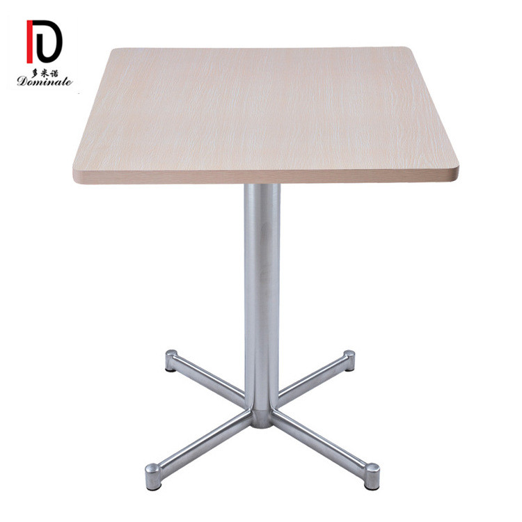 OEM Golden Stacking Stainless Steel Chair –  Wholesale Banquet Hall Folding Square Dining Table – Dominate