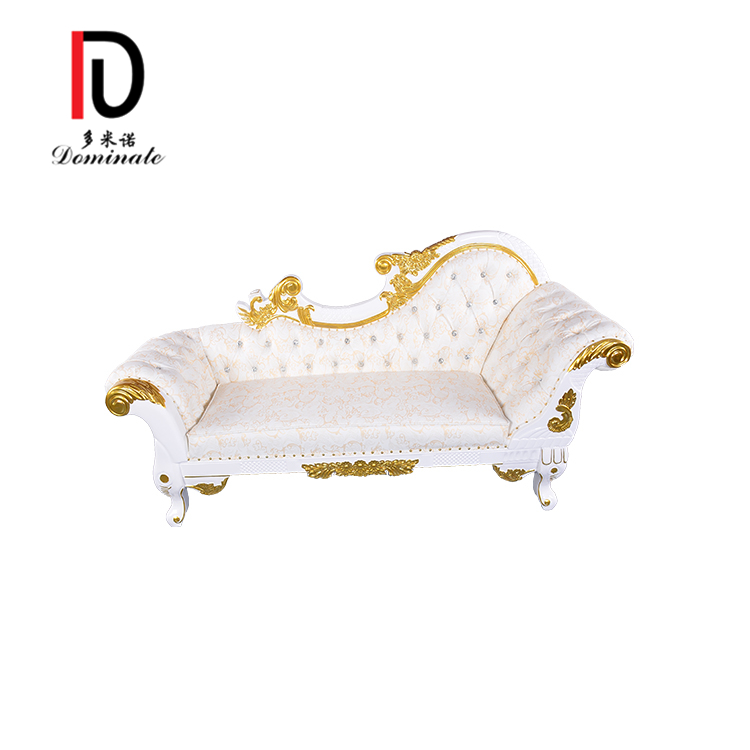 Modern design and most popular royal white wedding king chair