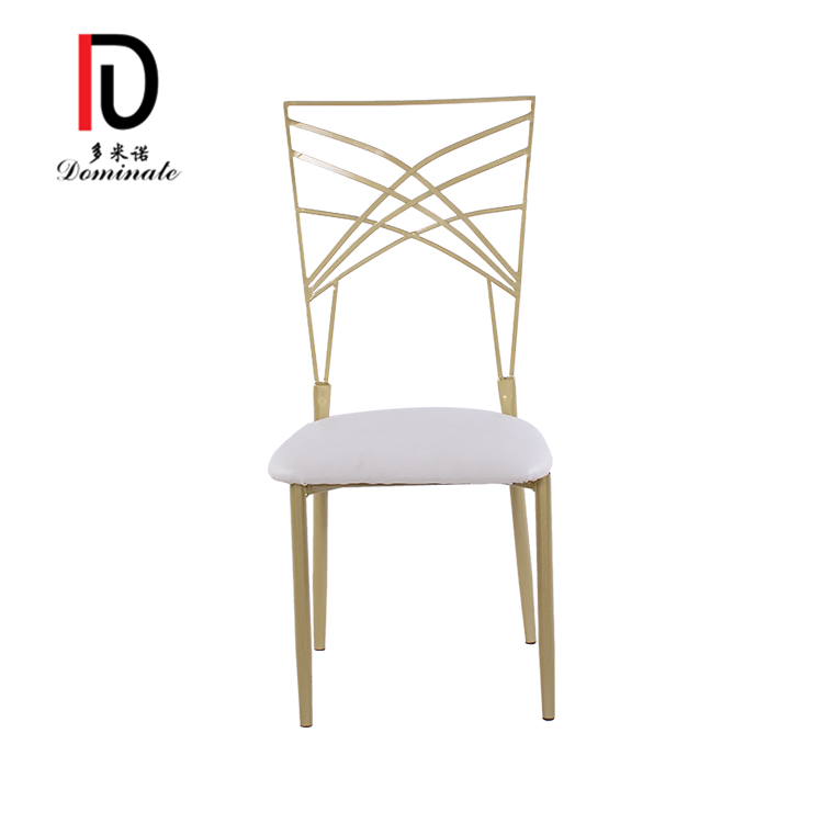 China Event Hotel Chair –  Fashion Wedding Chairs Aluminum Banquet Wedding Party Chair – Dominate