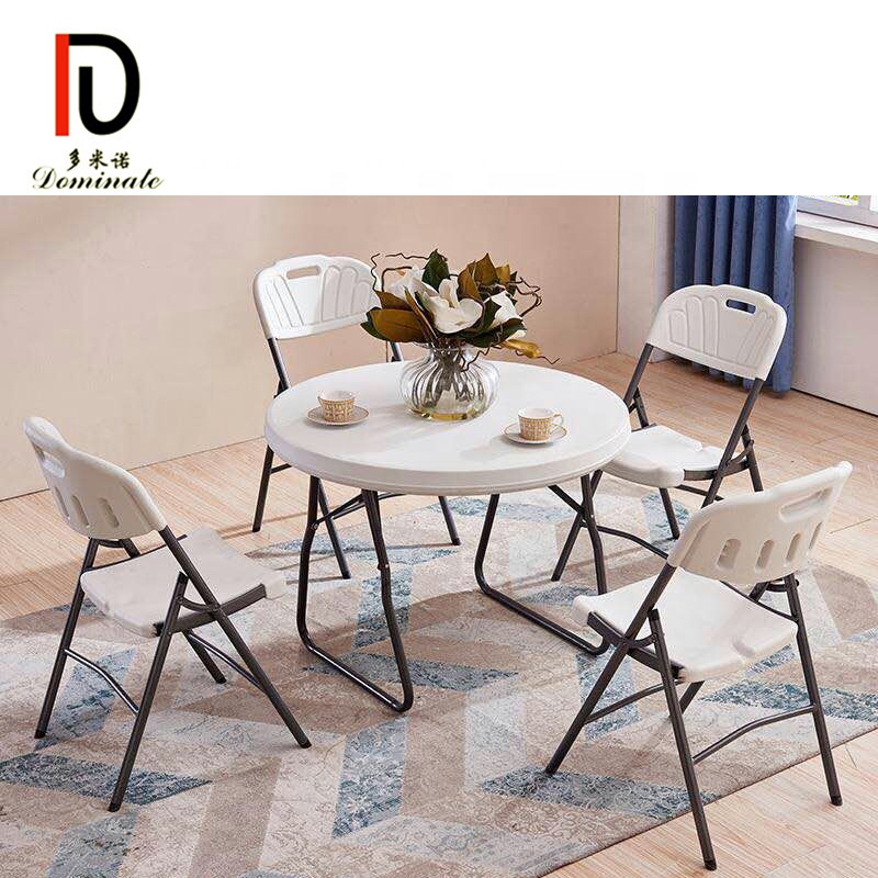 Wholesale Luxury Wedding Dining Table –  Best quality folding modern restaurant plastic table – Dominate