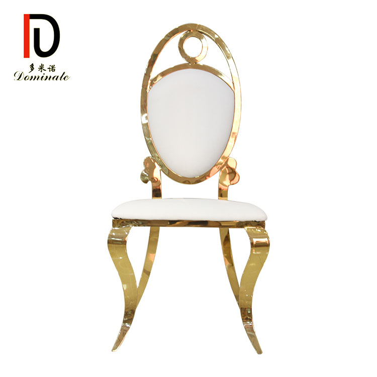 OEM Gold Metal Dining Chair –  Wholesale Stainless Steel Chair Event Gold Stainless Steel Chair – Dominate