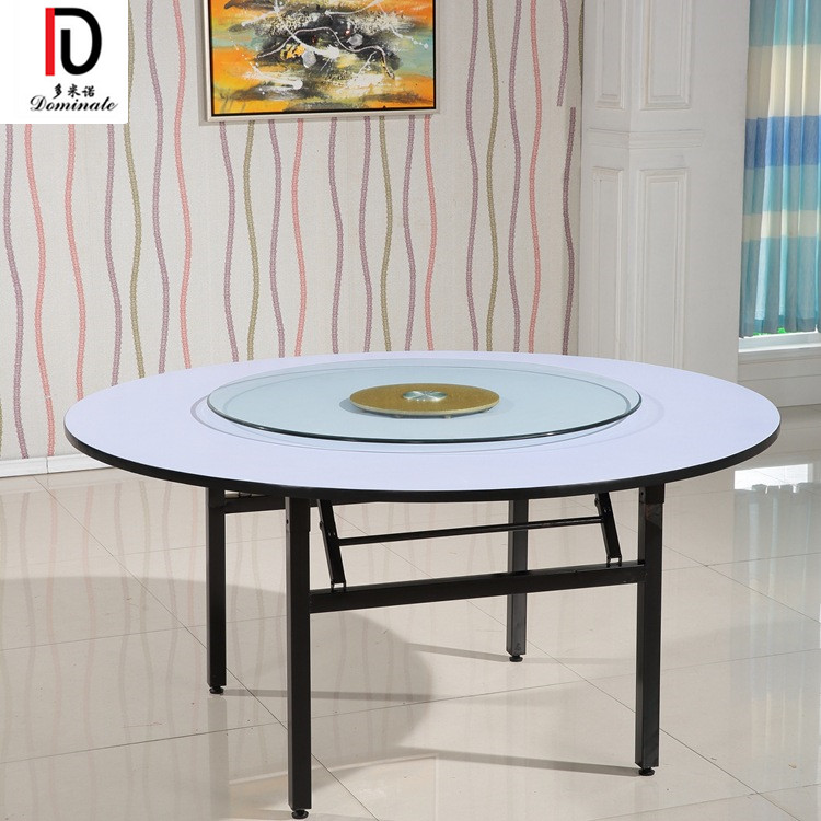 Wholesale Stainless Steel Mirror Glass Table –  60cm 70cm 80cm 90cm plastic stainless steel base lazy susan display turntable – Dominate