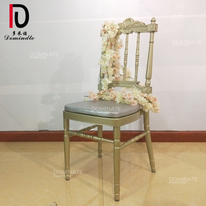 OEM Gold Event Chair –  Wholesale Aluminum Napoleon Hotel Commercial Furniture Used Chiavari Chair For Sale – Dominate