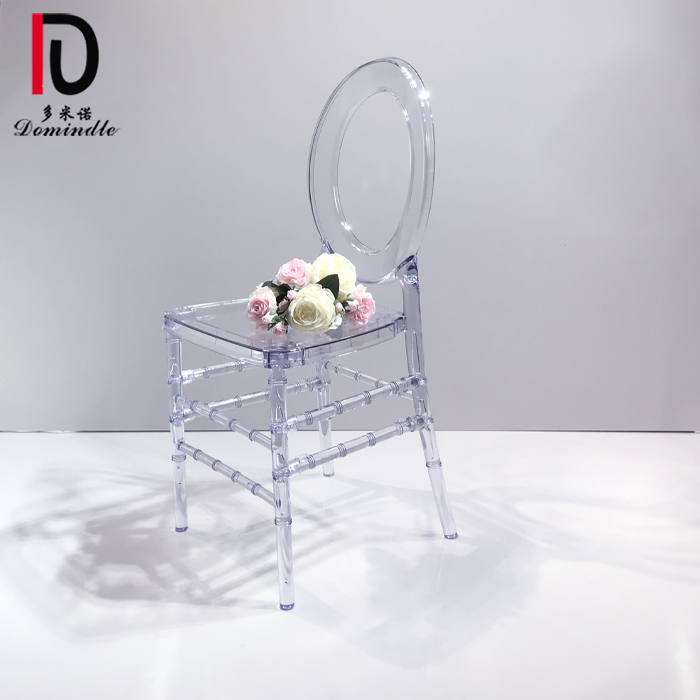 New transparent clear plastic tiffany dining wedding chair