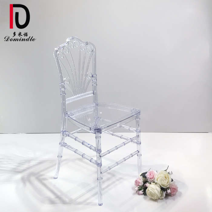 Wholesale Gold Event Chair –  royal stacking acrylic wedding hall chairs outdoor crystal chair – Dominate