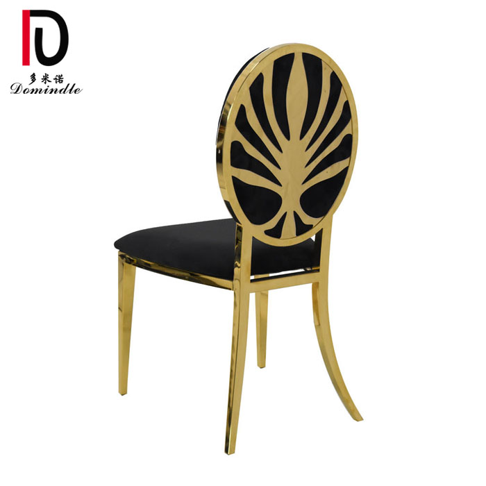 Good quality Sofa From China – event style stackable stainless steel gold wedding chair – Dominate