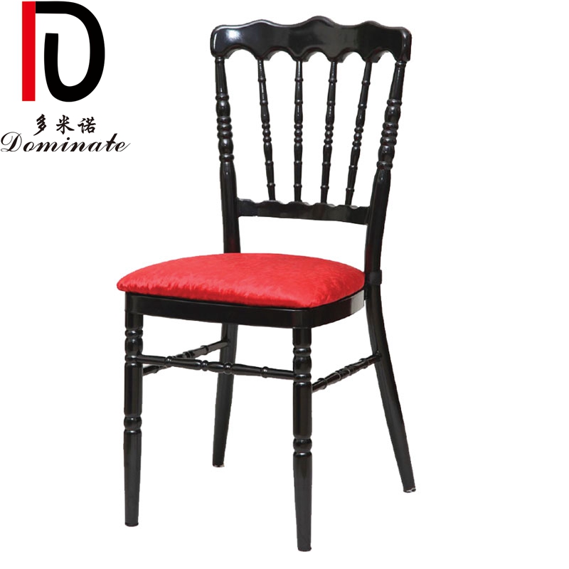 OEM Wedding Chair –  Hot Sale Wholesale Customized Hotel Wedding Chair Modern Design High Quality Metal Napoleon Chair With Cushion – Dominate