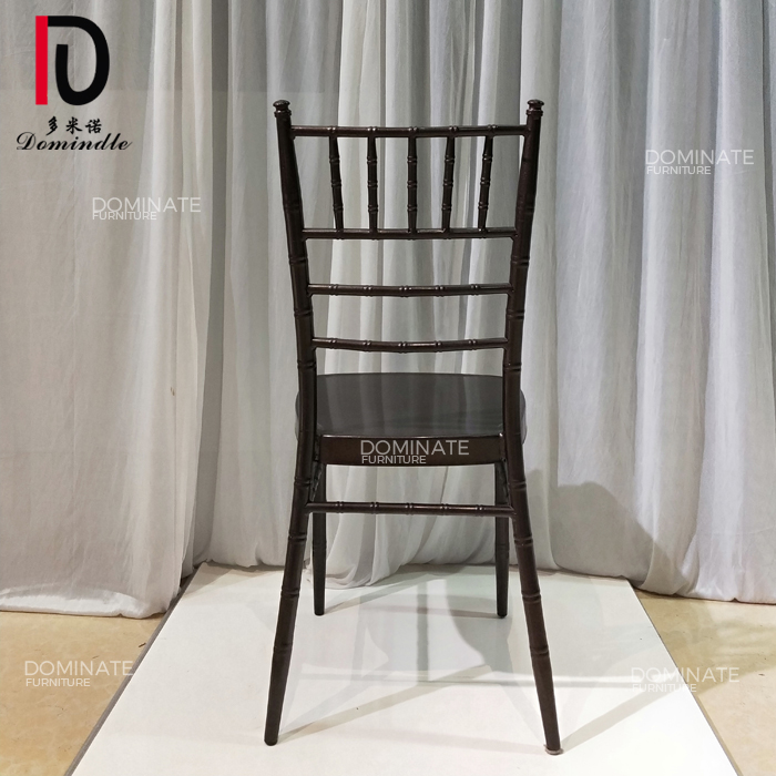 OEM Wedding Chair – Wedding hotel outdoor using royal banquet black tiffany antique chiavari chair – Dominate detail pictures