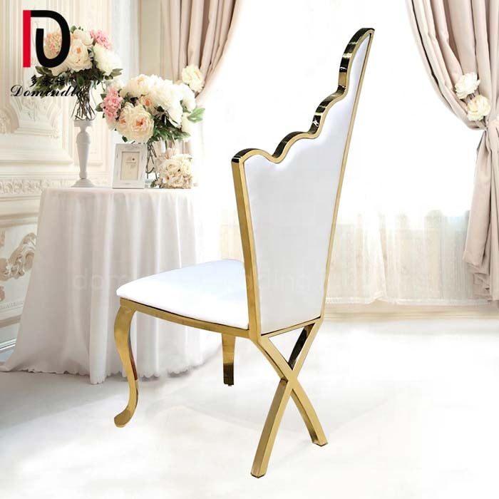 OEM Wedding Chair – Wedding bride and groom used event reception furniture leisure high king throne chair – Dominate detail pictures