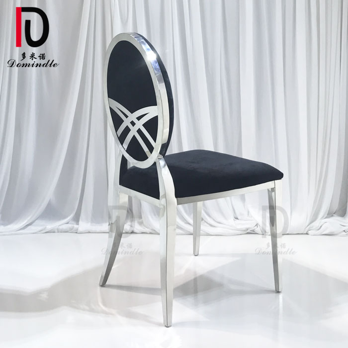 2020 stackable new wholesale modern stainless steel wedding chair