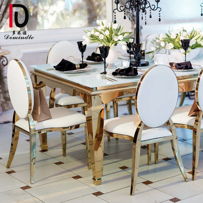 Wholesale Banquet Furniture Stainless Steel Dining Chair for Wedding Event