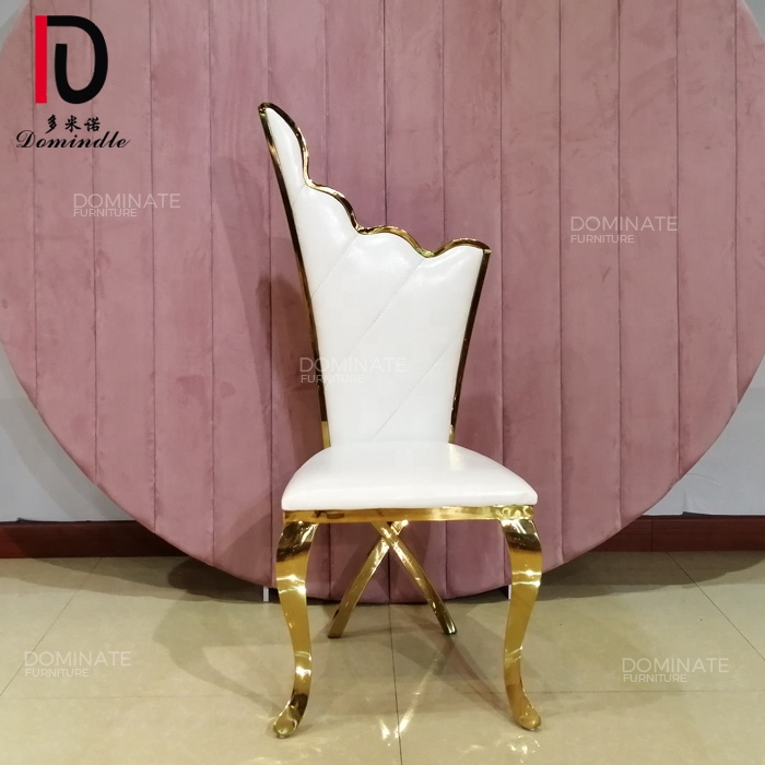 OEM Wedding Chair –  High king throne design back wedding dining reception chair for bride and groom – Dominate